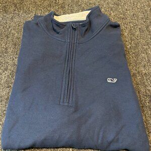 Vineyard Vines blue men’s x large long sleeve quarter zip